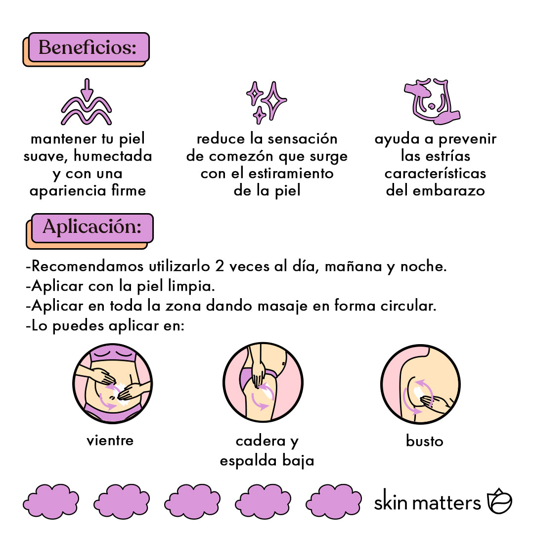 2-Pack de Bálsamo Intensivo Antiestrías para Mamá 125 ml