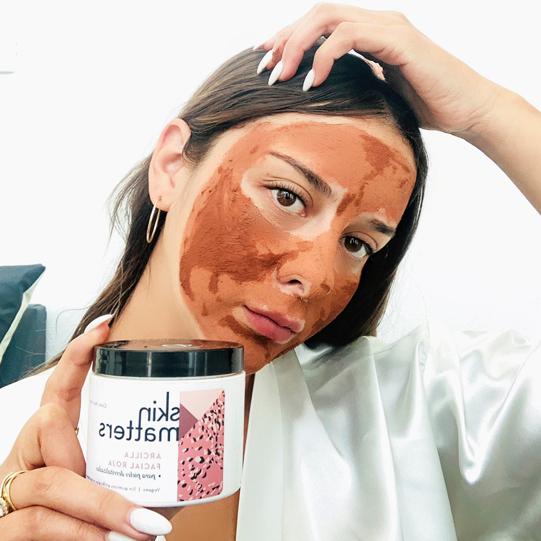 Arcilla Facial Roja - Exfoliante Revitalizante